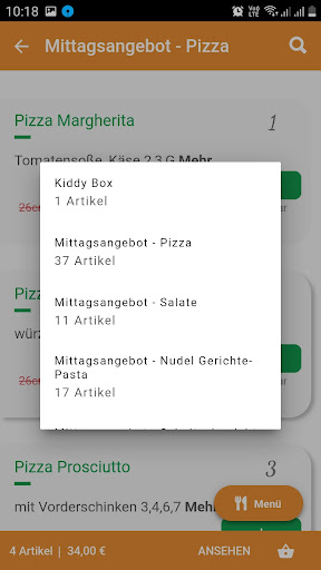 Family Pizzaservice Screen 3