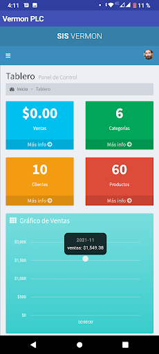 Vermon PLC Screen 2