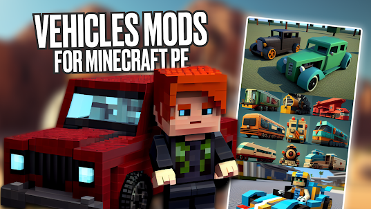Vehicles Mods for Minecraft PE