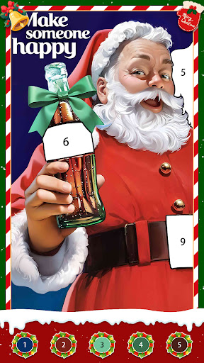 Christmas Santa Coloring Book screenshot