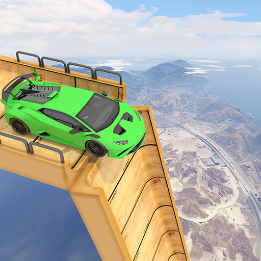 Mega Sky Ramp: Car Drive Game logo