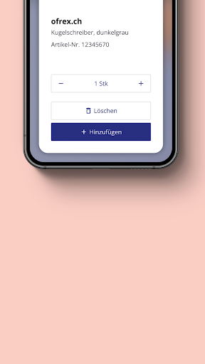 Ofrex Scan&Shop Screen 3