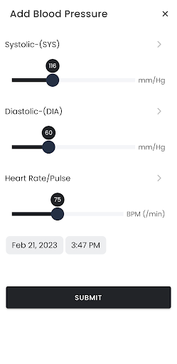 Health Monitor Plus Screen 3