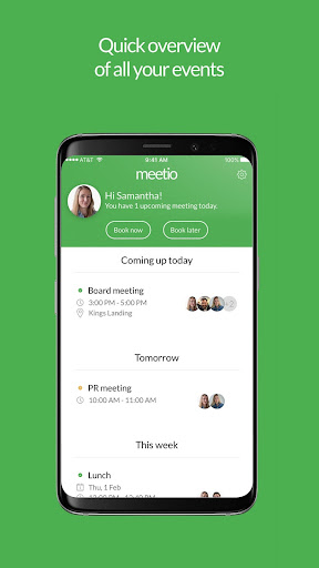 Android application Meetio screenshort