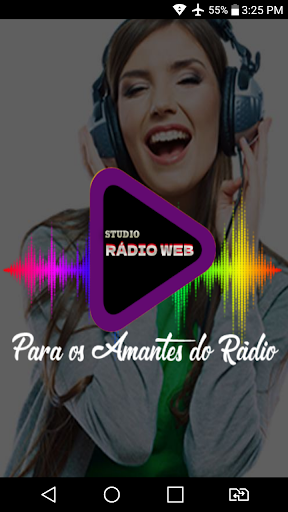 Android application Rádio Web - Sat screenshort