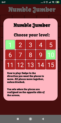 Numble Jumber - Puzzle Game! - Screenshot 1