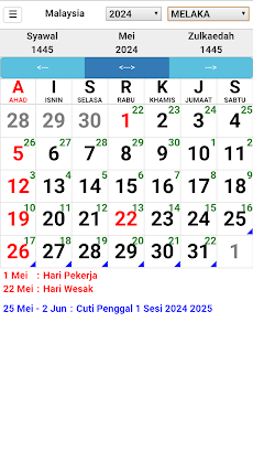 Kalender Malaysiaのおすすめ画像5