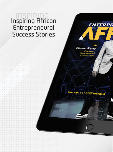 Android application Enterprising Africa Magazine screenshort