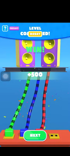 Android application Untangle The Cords! screenshort