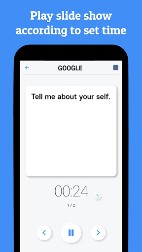 Interview Prep Timer - to prac Screen 3