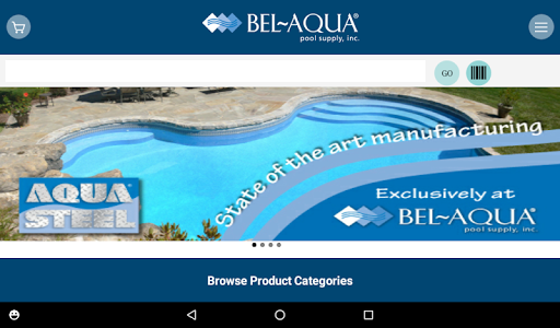 Bel-Aqua B2B Ordering for Tabl