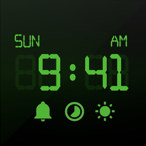 Digital Night Clock — Standby Logo