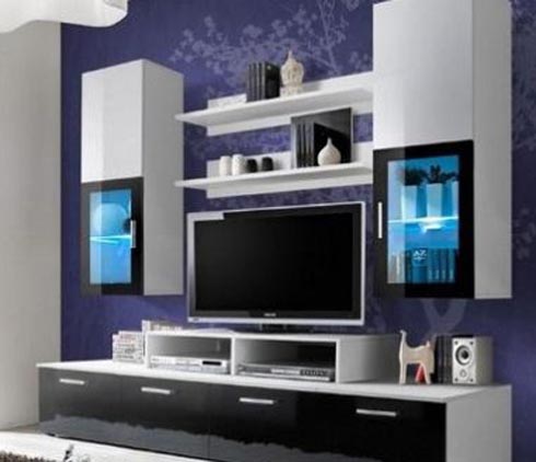 Shelves Tv Furniture luxury Screen 3