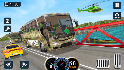Army Bus Game Army Driving