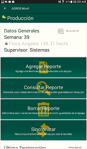 Agros Movil Screen 3