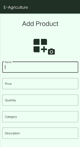 Android application E-Agriculture screenshort