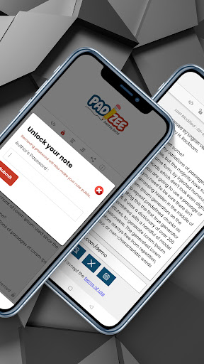 Padzee - Online Clipboard Screen 3