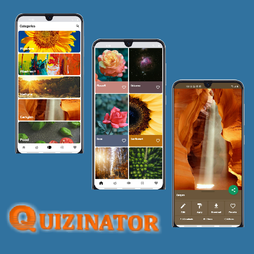 QUIZINATOR HD WALLPAPERS logo