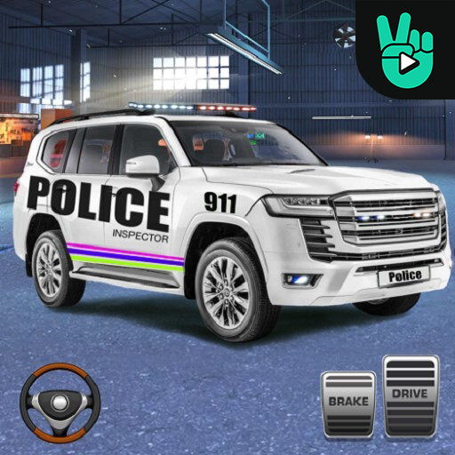 Police Prado Car Parking  Icon