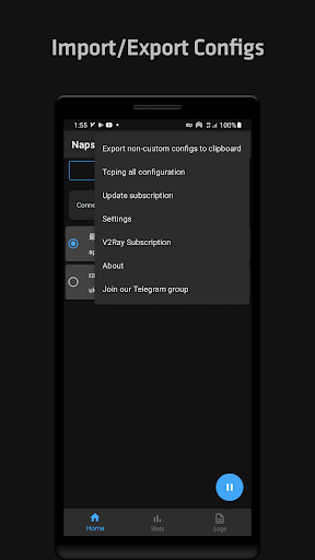 Napsternet VPN - V2ray VPN Screen 2