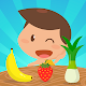 Learn fruits and vegetables - games for kids