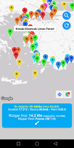 Canlı Deniz Rüzgar Haritası Screen 3