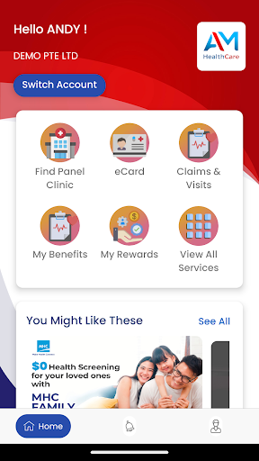 AM HealthCare Screen 2