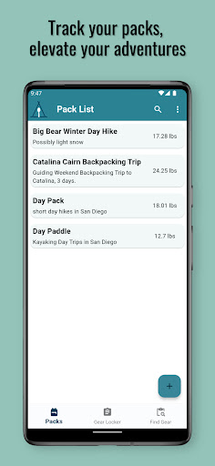Android application Don't Forget the Spoon screenshort