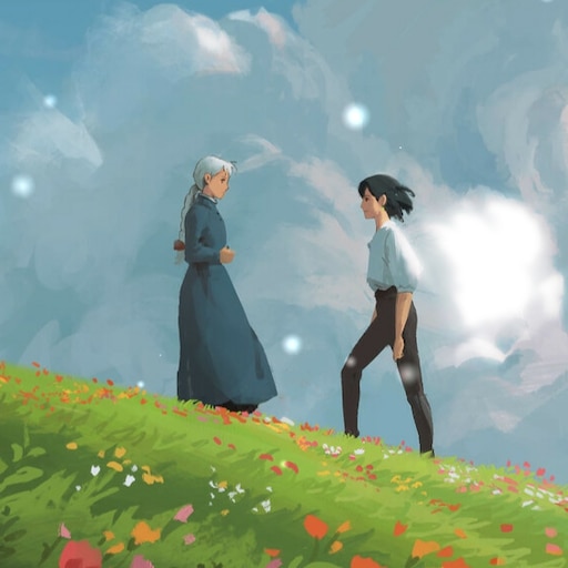 Howls moving castle logo