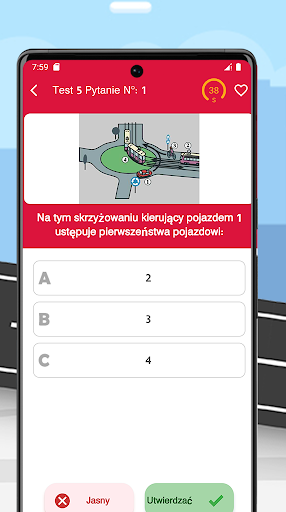 Testy na prawo jazdy Screen 3