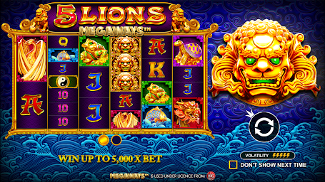 5 Lions Megaways Slot Casino