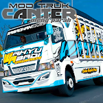 Cover Image of Скачать Mod Truck Canter Oleng Parah  APK