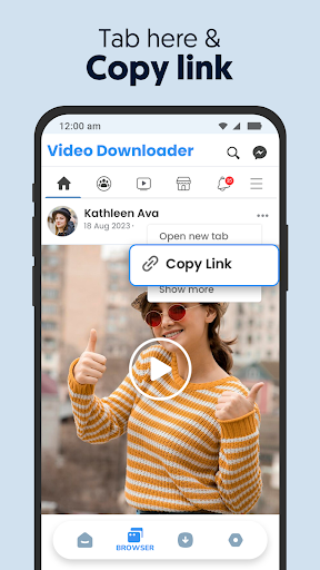 Android application Video Downloader - Story Saver screenshort