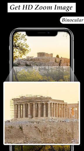 Android application Binoculars & Night Mode Camera screenshort