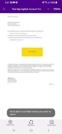 Android application sayen screenshort
