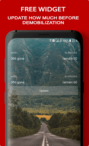 Android application Retirement countdown & Chat screenshort