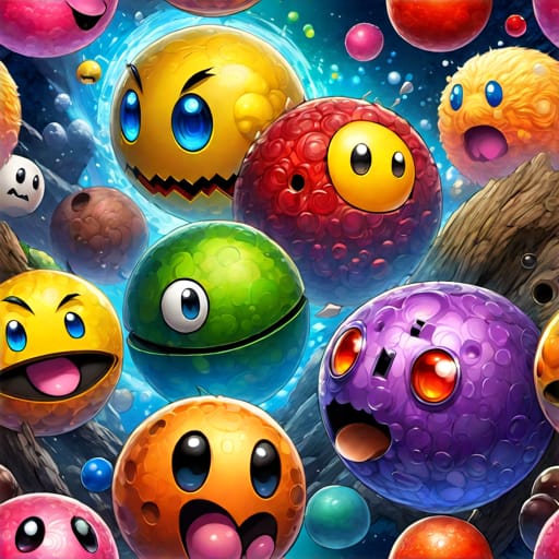 Colorful Ball 3D logo