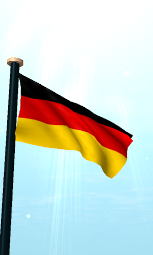 Germany Flag 3D Live Wallpaper Screen 2