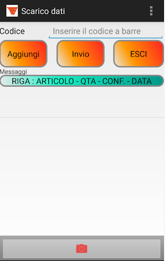 Gestione KANBAN-CONS. STOCK Screen 3