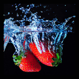 Strawberry juice LWP icon
