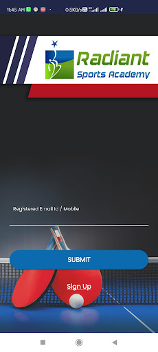 Radiant Sports Academy Screen 2