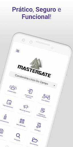 Android application Mastergate screenshort