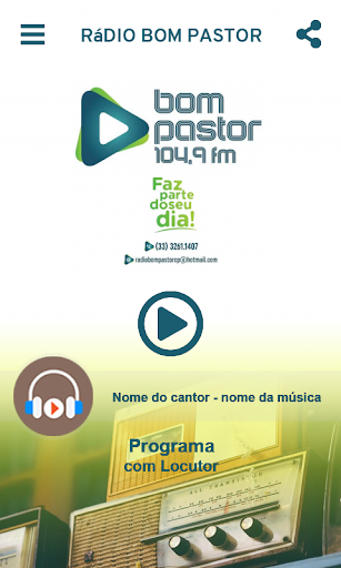 Rádio Bom Pastor Screen 2