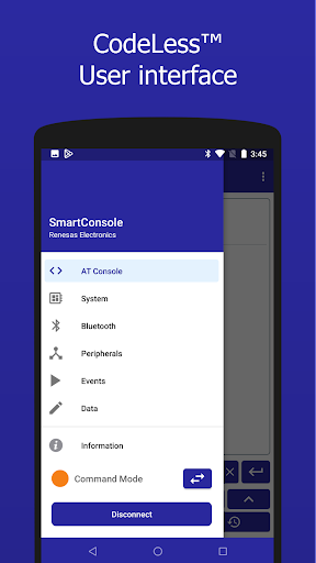 Renesas SmartConsole Screen 2