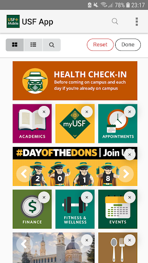 USFMobile Screen 2
