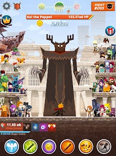 Tap Titans 2: Clicker Idle RPG Tangkapan layar