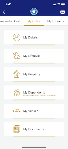 Android application SC Concierge screenshort