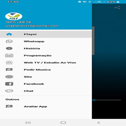 radio vale na Screen 2