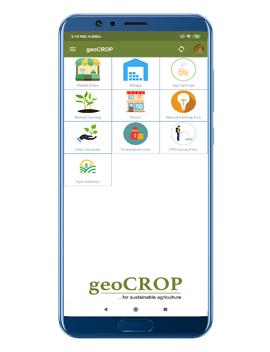 geoCROP Screen 3