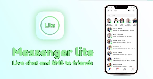 Descargar Messenger Lite APK 2024 Gratis Para Android 2